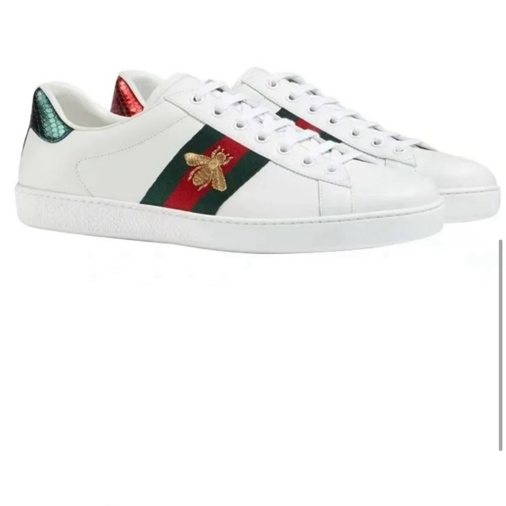 Authentic Gucci sneakers. Worn once. Size 38.